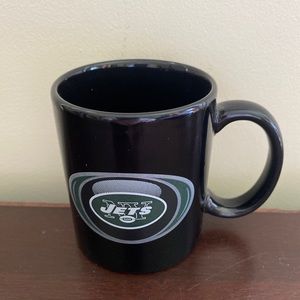 NY NFL JETS COFFEE MUG w/ officially licensed decal